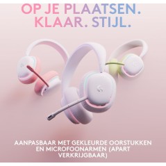 Logitech G G735 Trådløs Høretelefoner Hvid